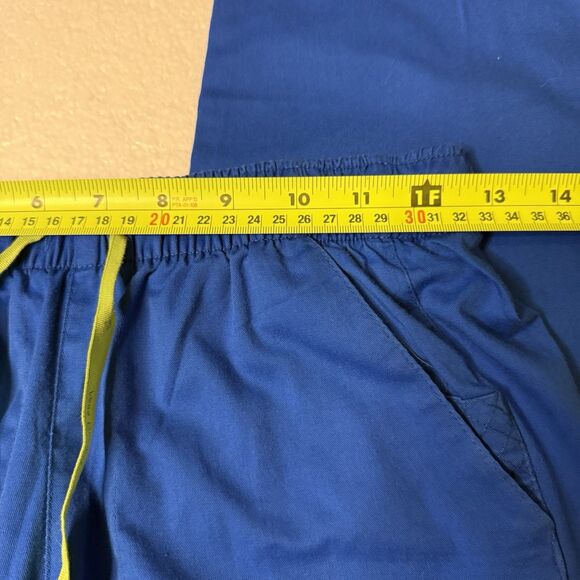 Vera Bradley XS Women's Medical Scrub Set Top/Pants Royal Blue Size Extra Small - Picture 14 of 16